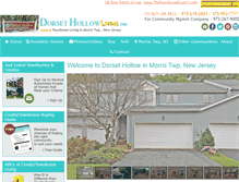 Tablet Screenshot of dorsethollowliving.com